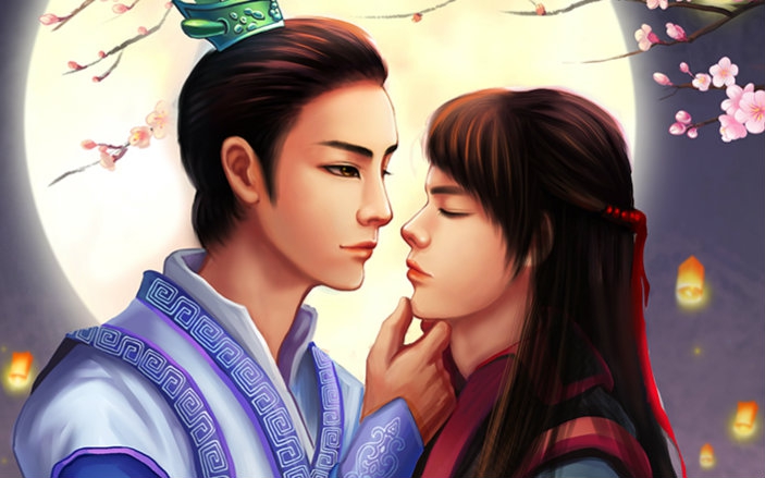 【越苏】【古剑奇谭】越苏唯美伤感水彩电子相册