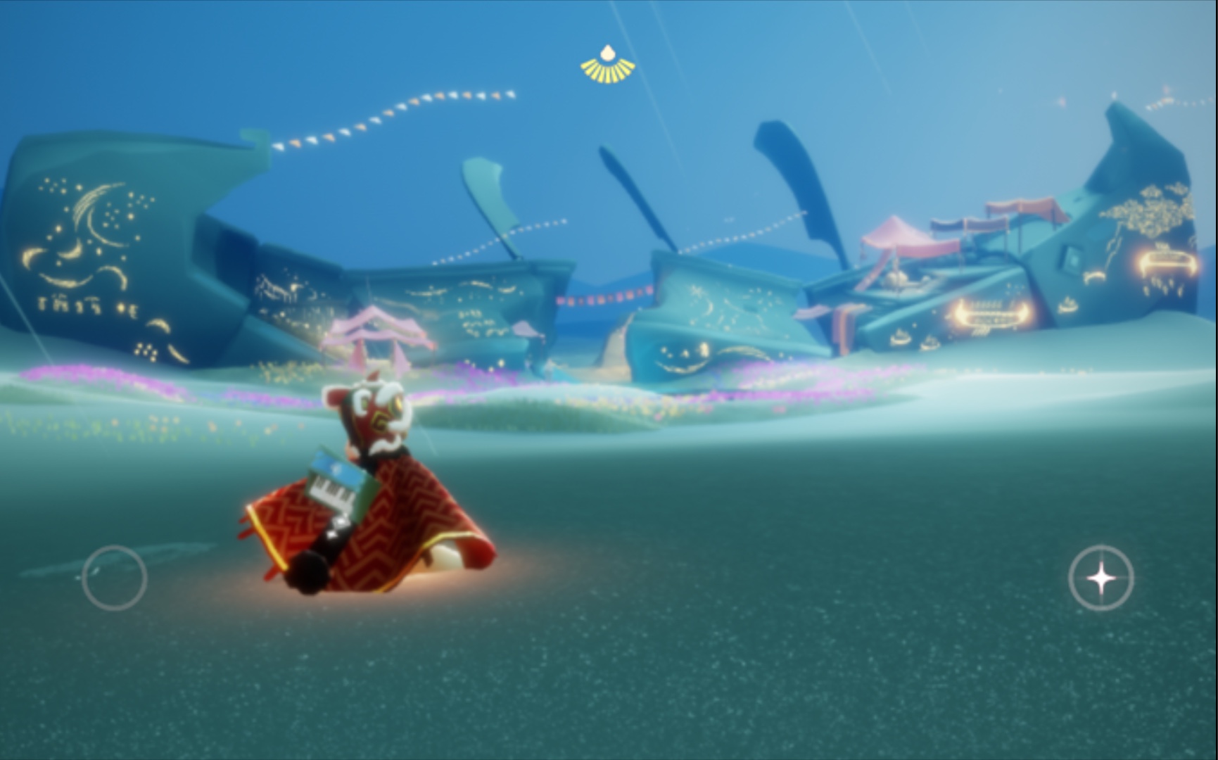 oeau在彩虹桥上看彩虹sky光遇和好友悠闲的一天浪费魔法在彩虹桥上