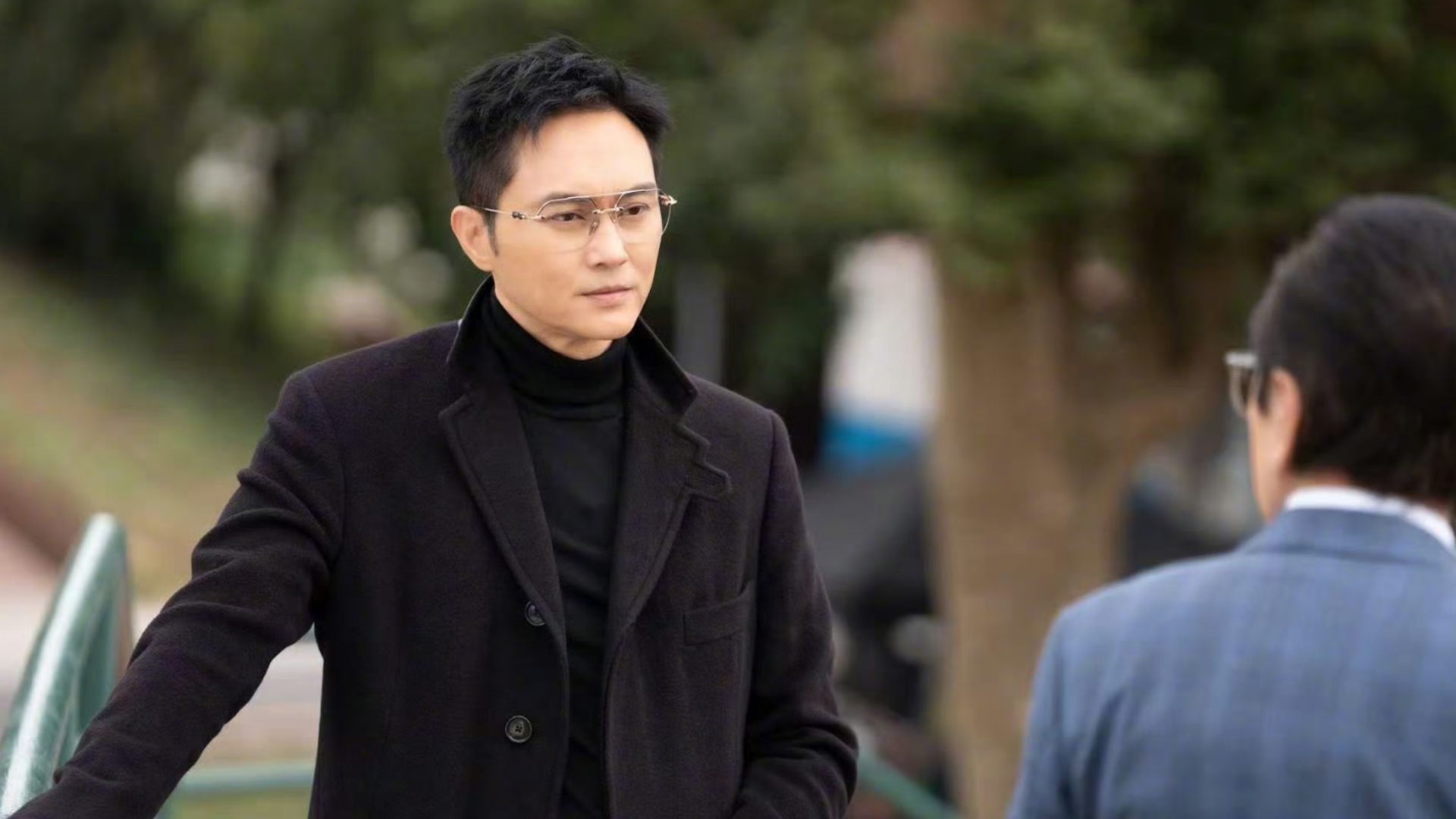 张智霖新剧EP10cut📸 大少找二少合作 结尾大少推老豆那一下感觉无法回头了🥹