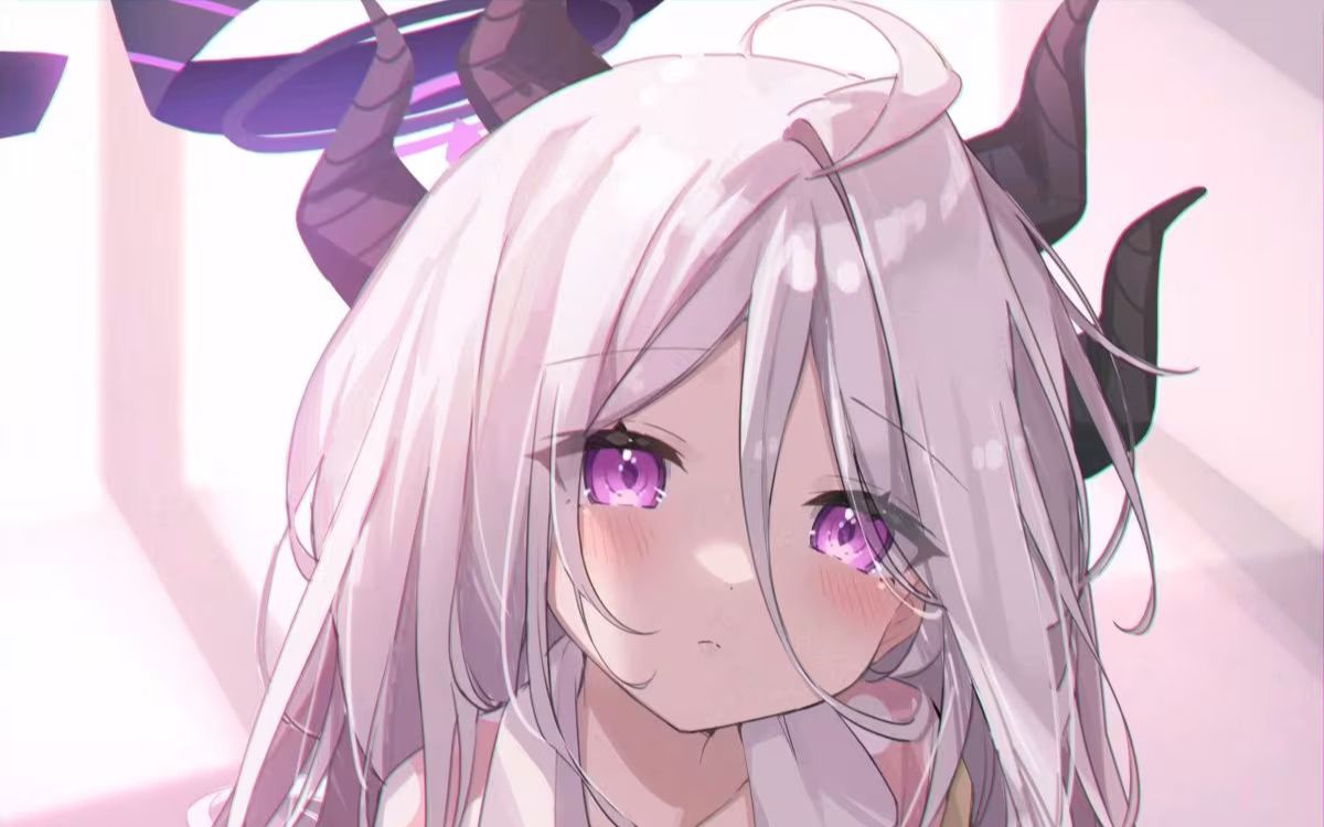 【蔚蓝档案同人二创/空崎日奈】永恒的勿忘我物语 ~紫与白的交织~ (2)