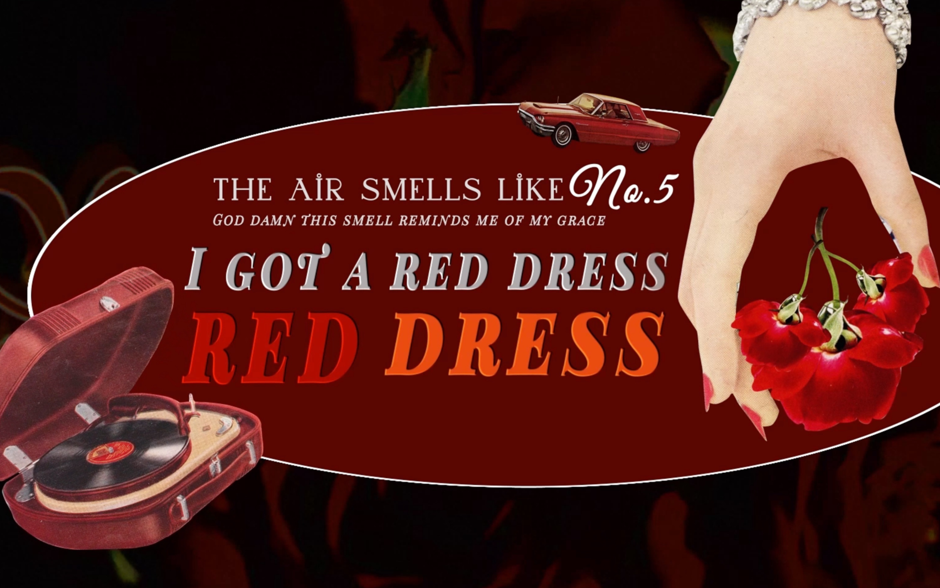 [图]初一的一个午休，我写下了一首《Red Dress》（Lyric Video）