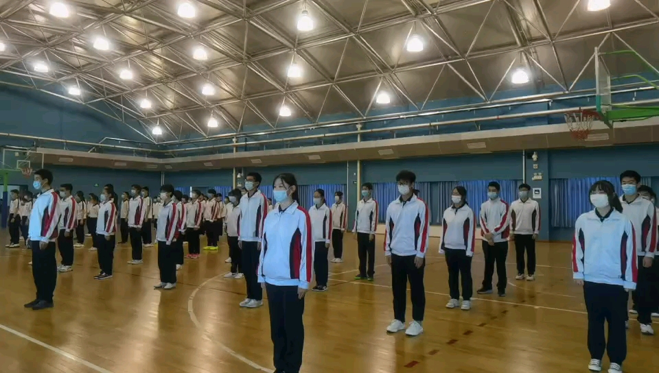 一七一中学高二1班广播操比赛 舞动青春 追风少年