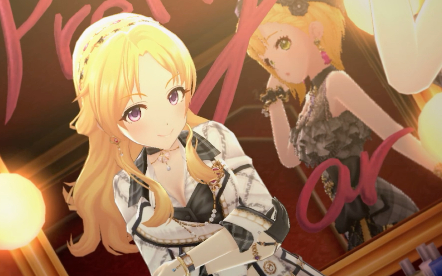 [cgss]两个金发坏女人的骗局 桐生司 白fes 宫本芙蕾德利卡 ssr 偶像