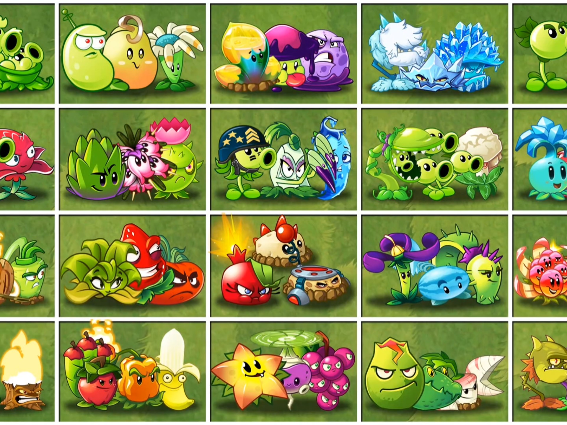 最佳随机20种3队植物battlez