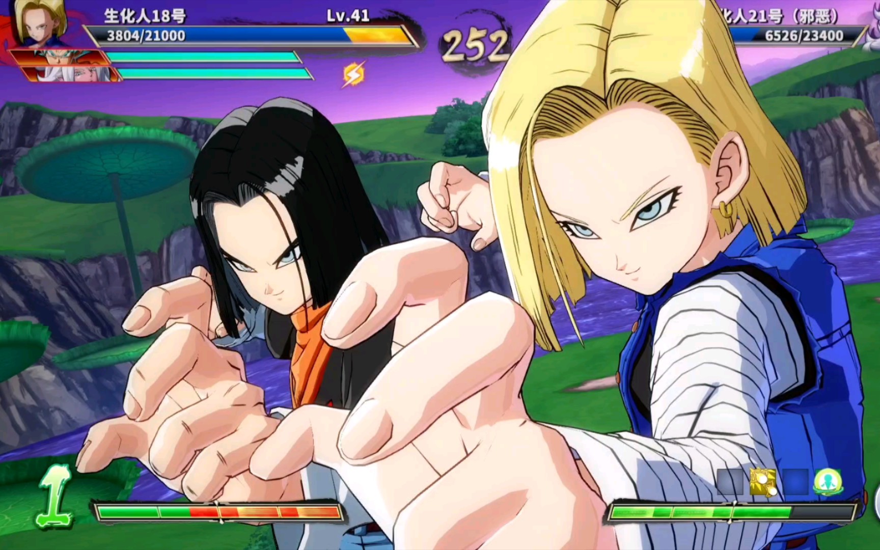 [图]DRAGONBALL FIGHTERZ 龙珠斗士Z 最后一关BOSS战一阶段（XBOX捕获只能一分钟太辣鸡）