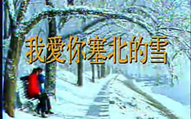 我爱你 塞北的雪 演唱者【周琪华】哔哩哔哩bilibili