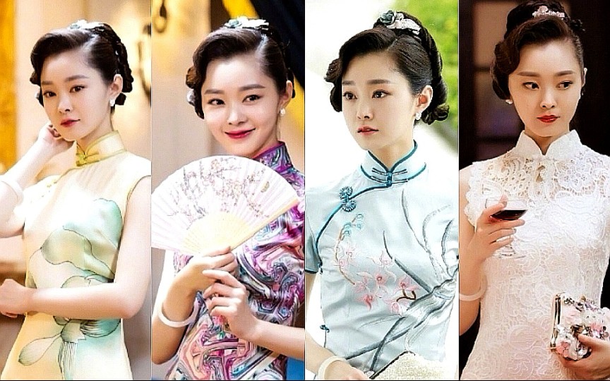 宋轶个人燃向气质美女民国旗袍洋装超带感bgm舒适踩点