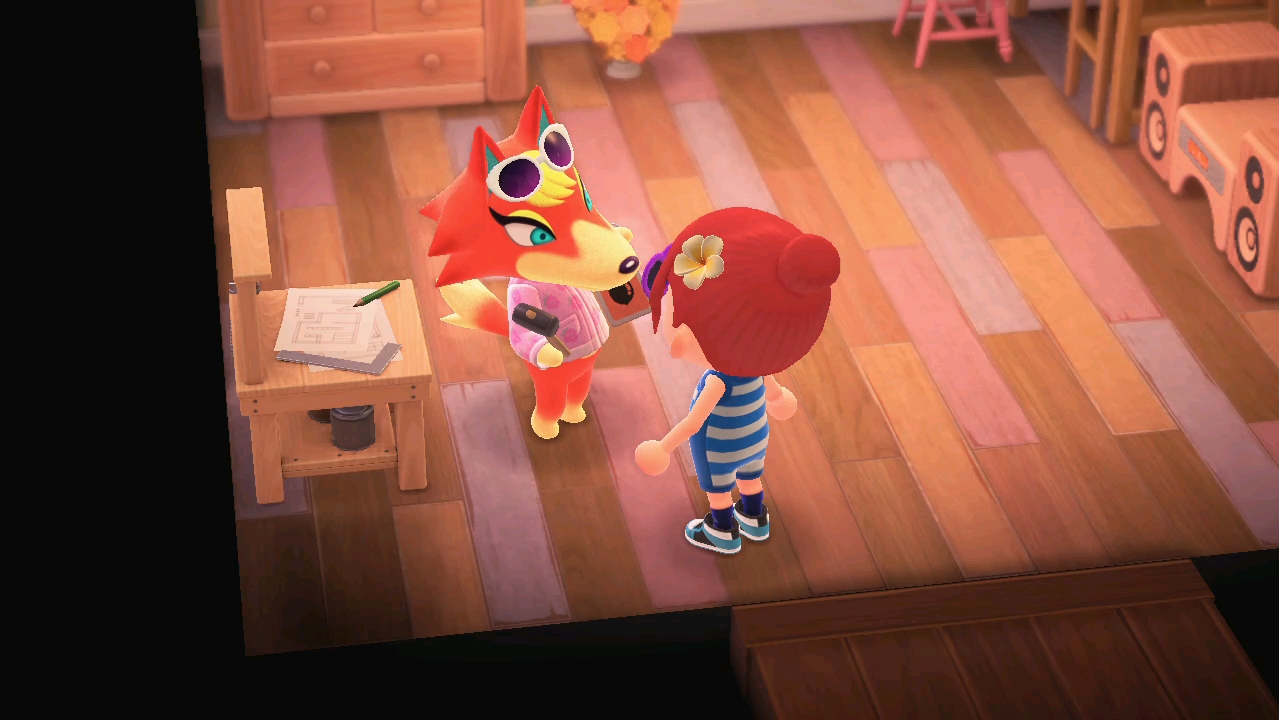 【动森】莫妮卡的草莓图案衣服 超适合她