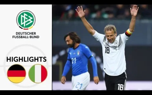 [图]元老友谊赛德国vs意大利Germany vs. Italy 3-3 | Highlights | Legends Game