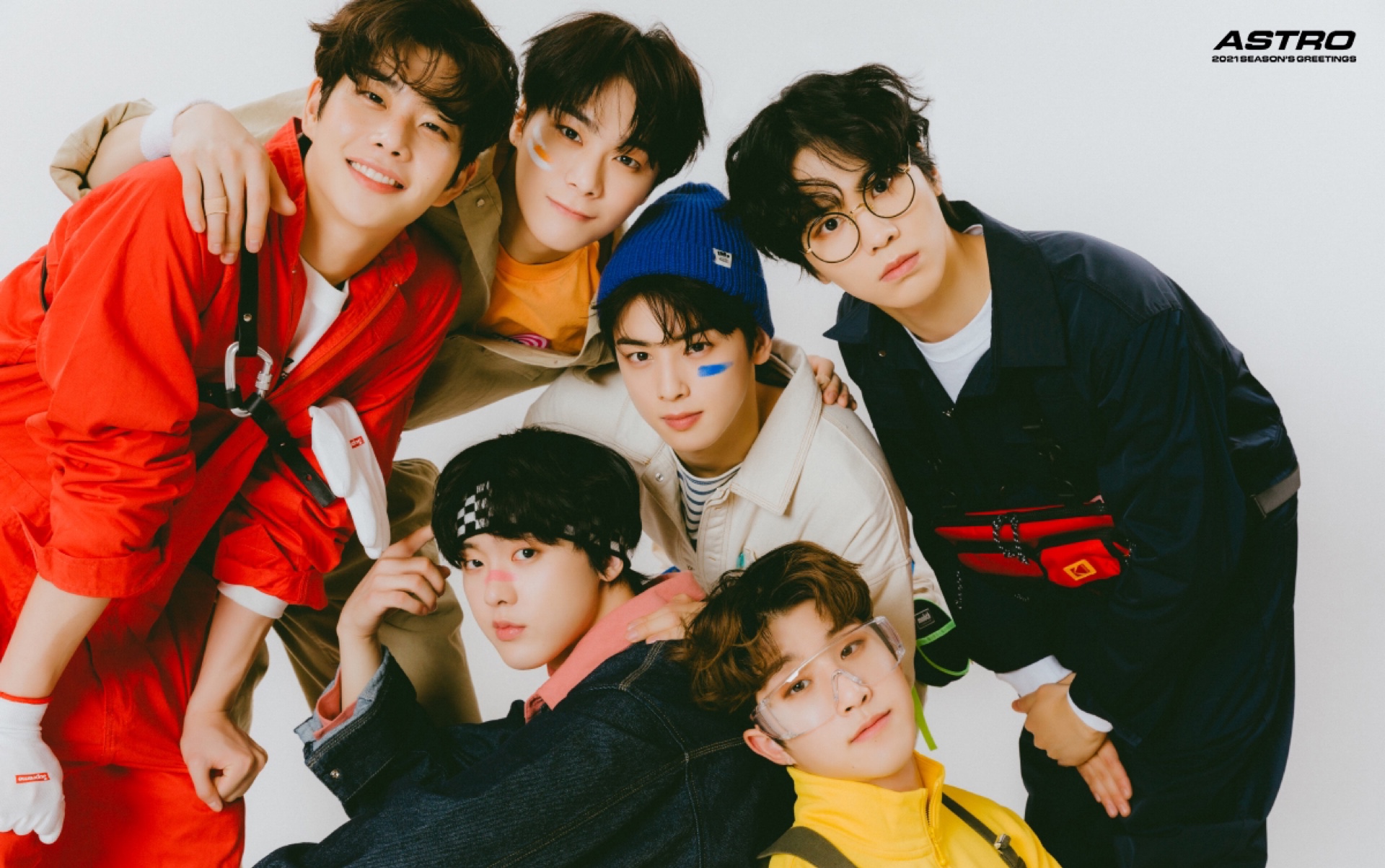 2021 astro 台历开箱!帅哥们都好好看啊!