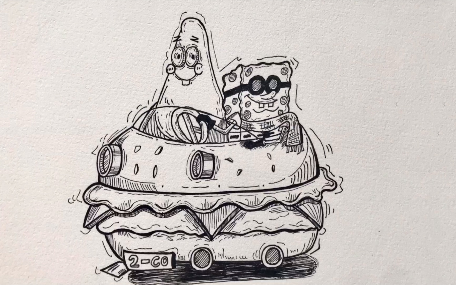 酷酷的汉堡车来啦