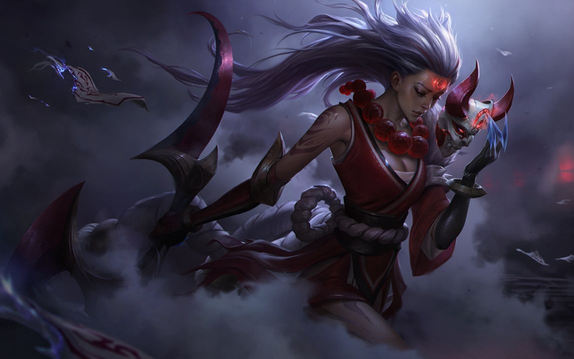 腥红之月 黛安娜 皎月女神皮肤视频  LOL英雄联盟手游 Blood Moon Diana Skin Spotlight  WILD RIFT哔哩哔哩bilibili