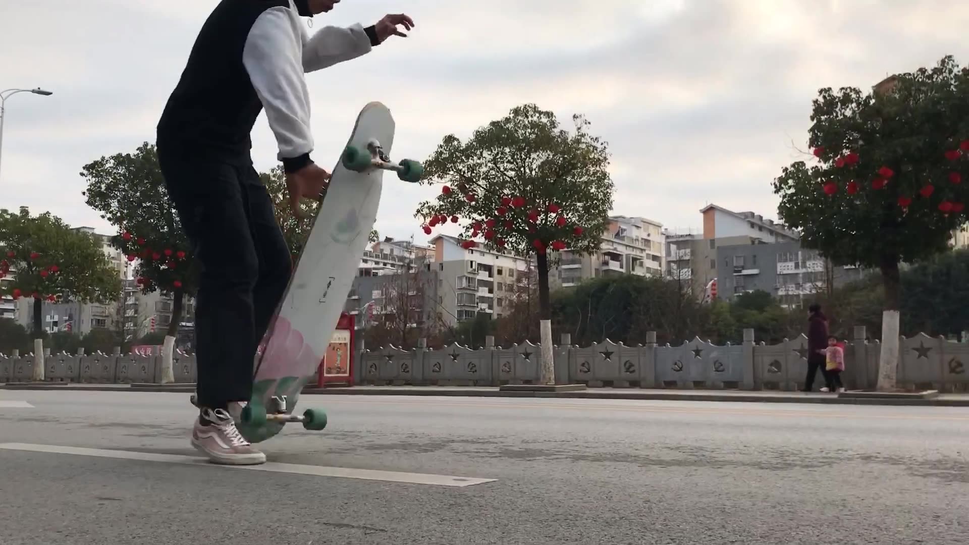 长板手拨double尖翻教学