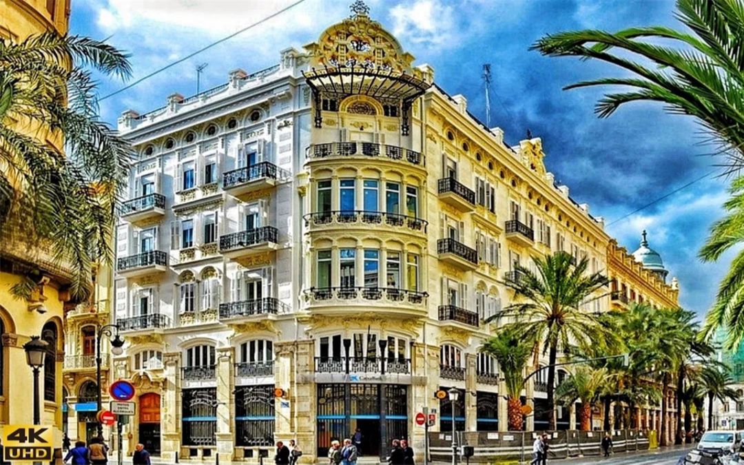 【4k超清】漫步游西班牙瓦伦西亚|西班牙最美丽的城市之一|世界上最好