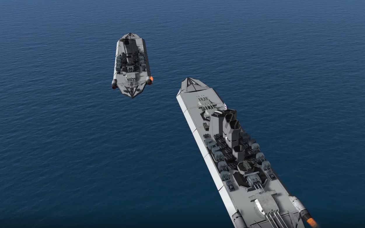 导弹战列舰-巨炮的能力是有极限的,所以.