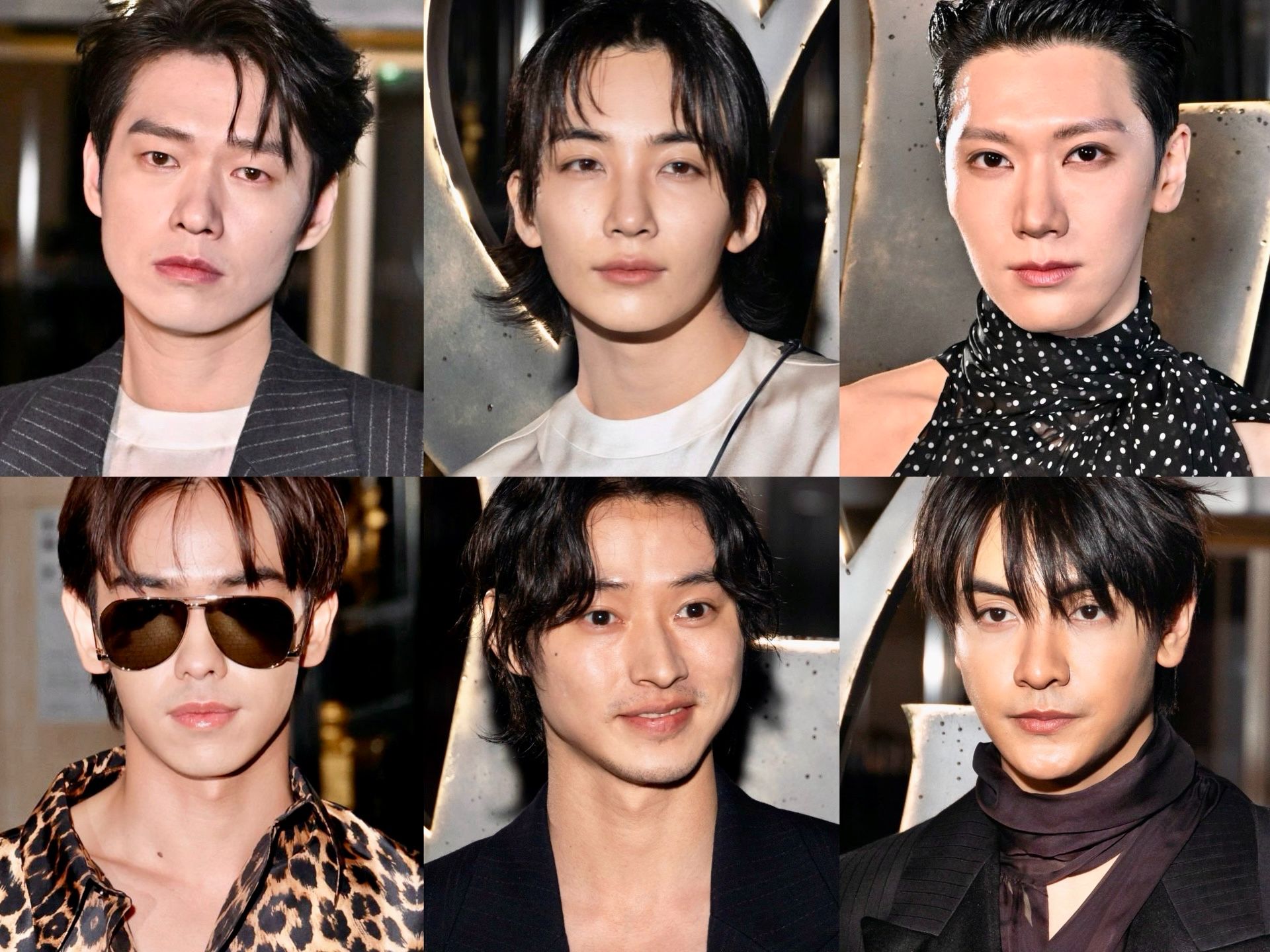 ysl, 全巴黎最会选东亚帅哥的品牌!中韩日泰7位男明星入场无滤镜合集