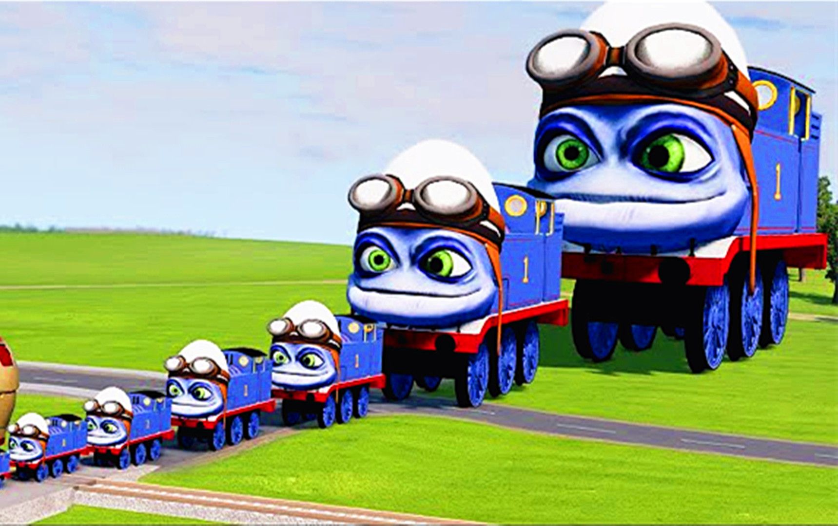 模拟器:疯狂青蛙与托马斯坦克引擎结合即将开始刺激又惊险的挑战