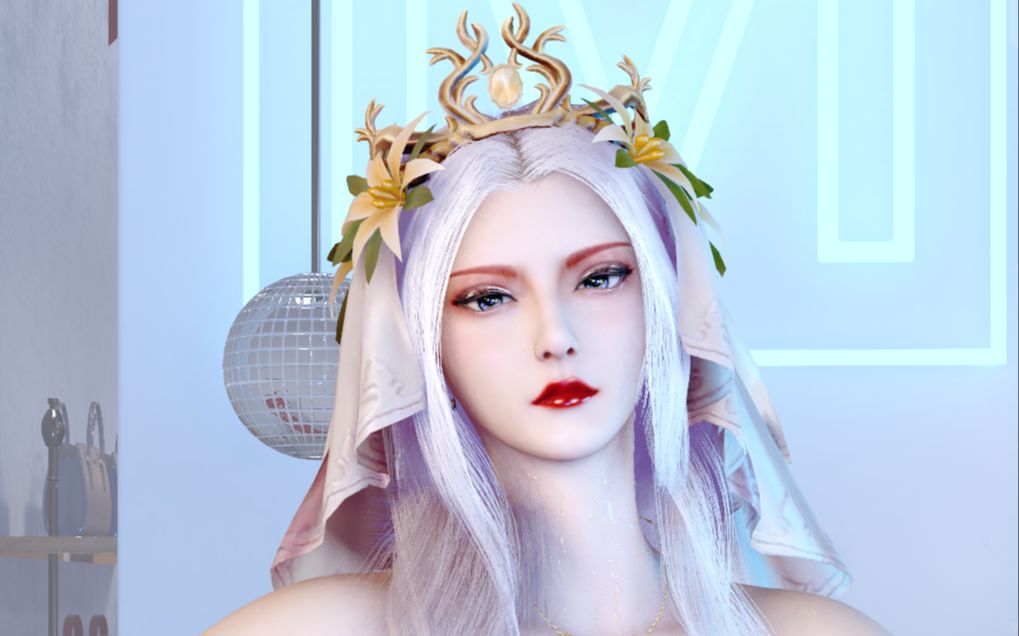 高清千仞雪同人[3d/vam]千仞雪婚纱盛装来了