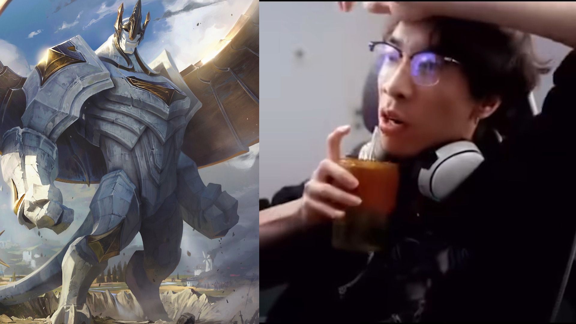 S赛上不同皮肤的加里奥be like