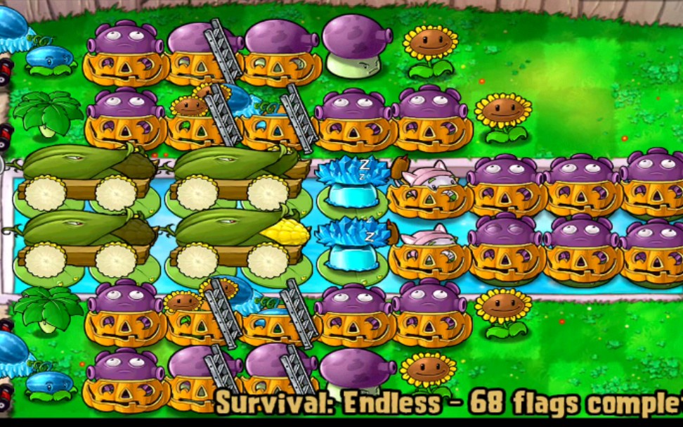 [pvz北美版]容错率高的无敌阵型