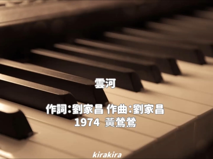 [图]回味经典：《云河》电影主题曲钢琴版演奏