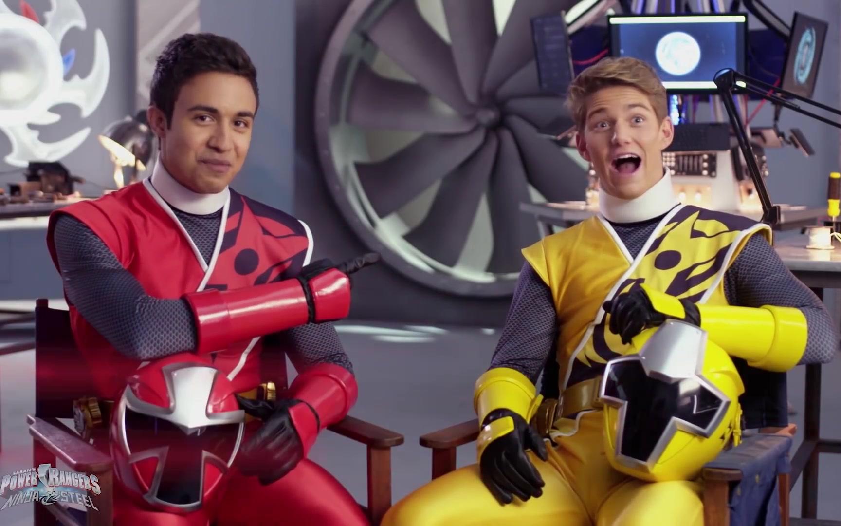 【访谈】美版手里剑战队忍忍者 采访- 红战士和黄战士一起跳舞的感觉