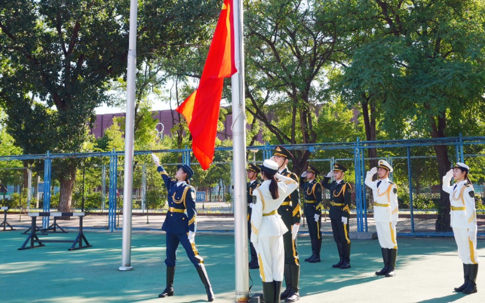 记开学第一次升旗任务哔哩哔哩bilibili