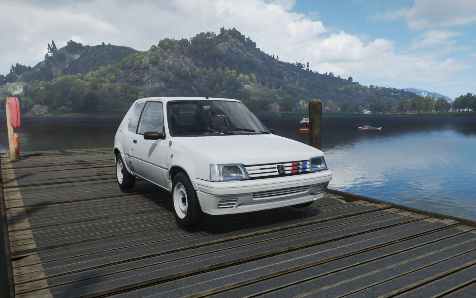 地平线4:季节赛新车 标致205 r试驾