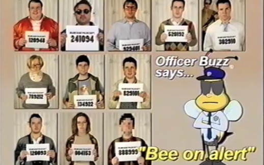 OFFICER BUZZ SAYS BEE ON ALERT哔哩哔哩bilibili