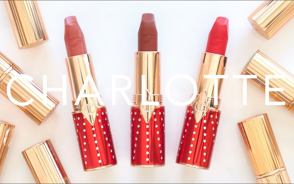 on video中英字幕】charlotte tilbury 口红新品 lucky lipstick测评