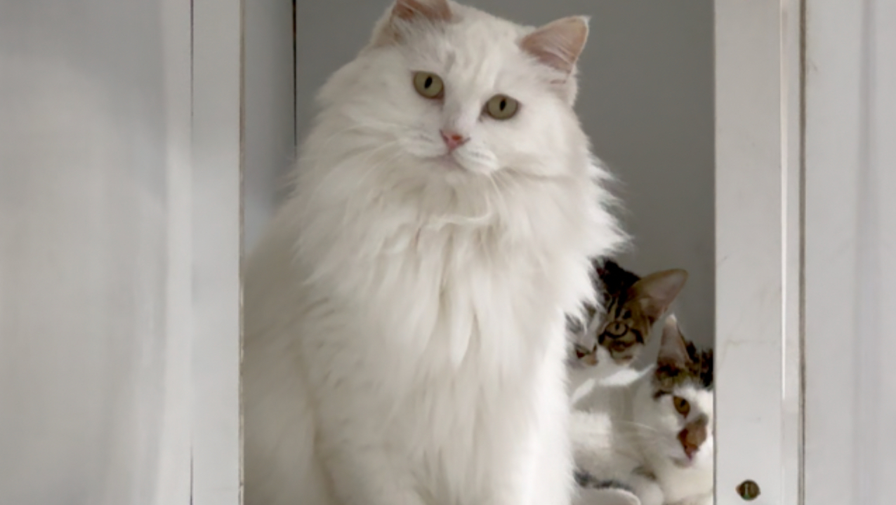 考研的猫妈妈和流浪猫的晚年生活
