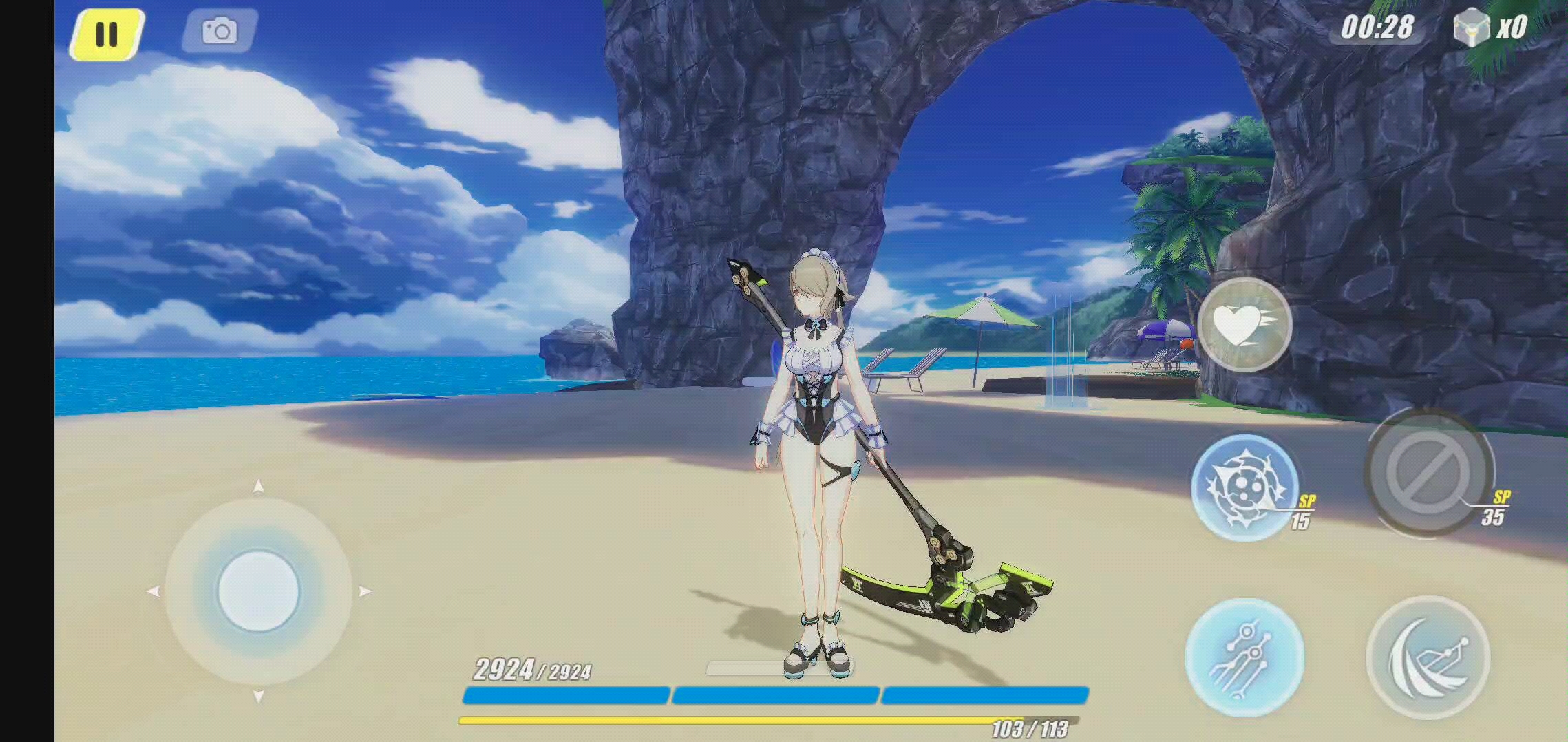 "海盐冰沙"皮肤活动关卡展示