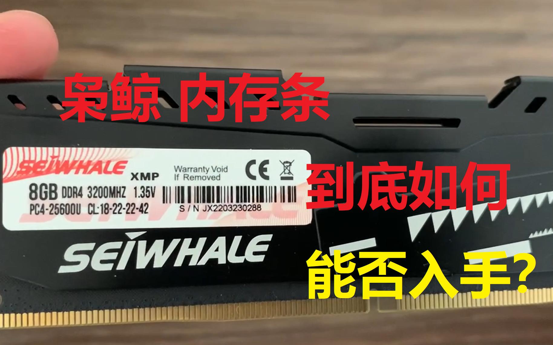 枭鲸内存条测试 — 到底是否值得入手?附评测软件网盘链接哔哩哔哩bilibili