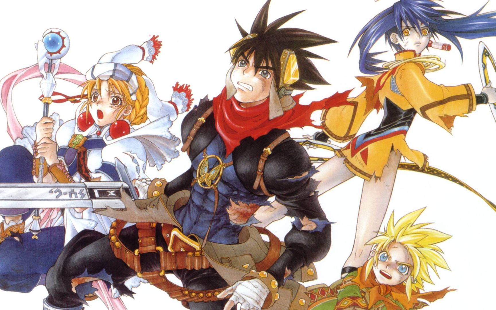 格兰蒂亚2少年银灰冒险记