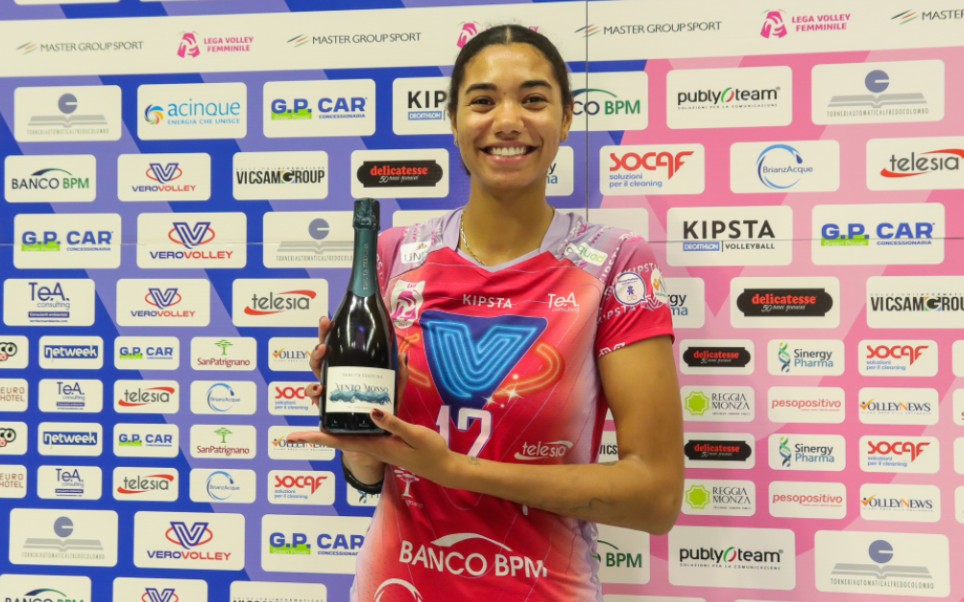 蒙扎(米兰)女排3:0马切拉塔,汤普森全场最佳集锦(mvp)【官方集锦】