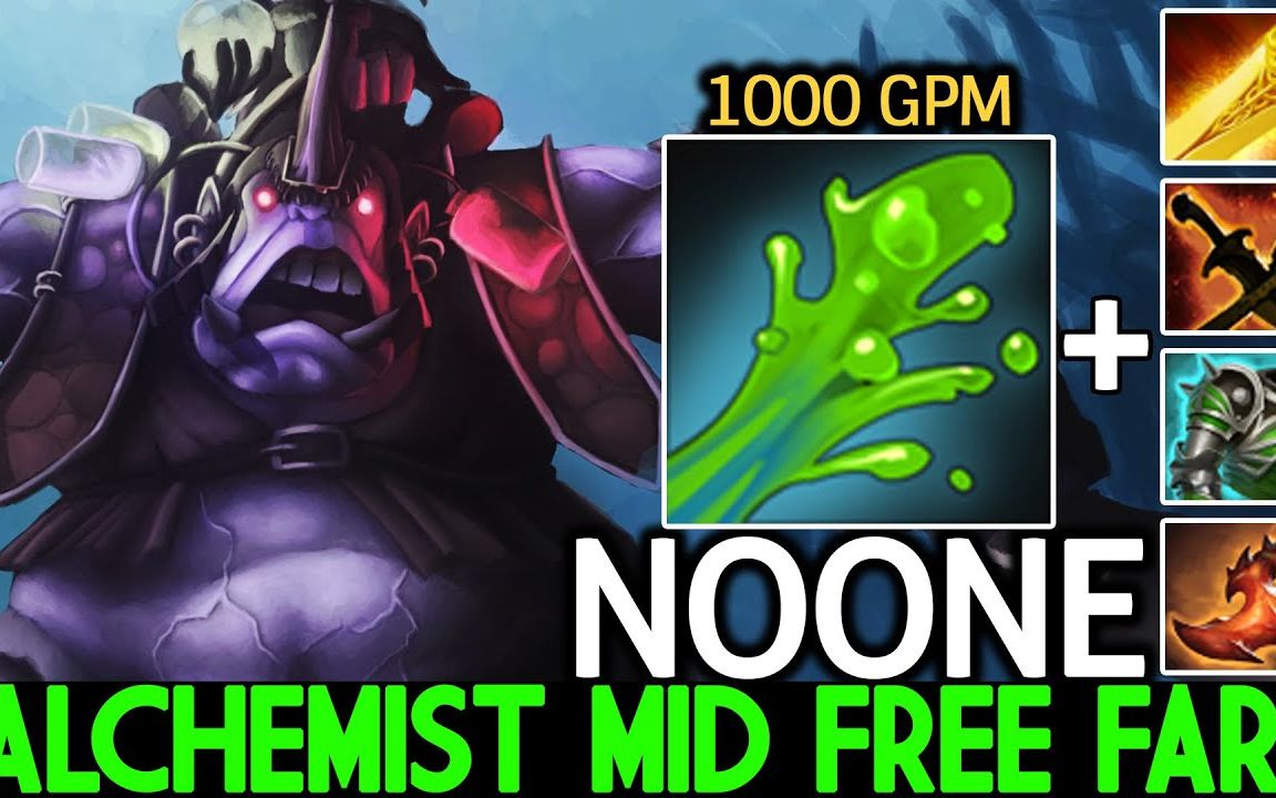 【DOTA2】NOONE & 炼精术士Dont Let This Hero Free Farm Radiance By Dota2 HighSchoolDOTA第一视角