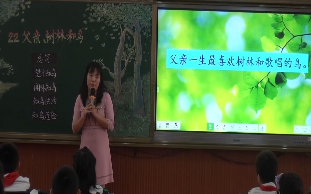 《父亲树林和鸟》(含配套课件教案) 名师优质公开课教学实录 小学语文 部编版四年级上册哔哩哔哩bilibili