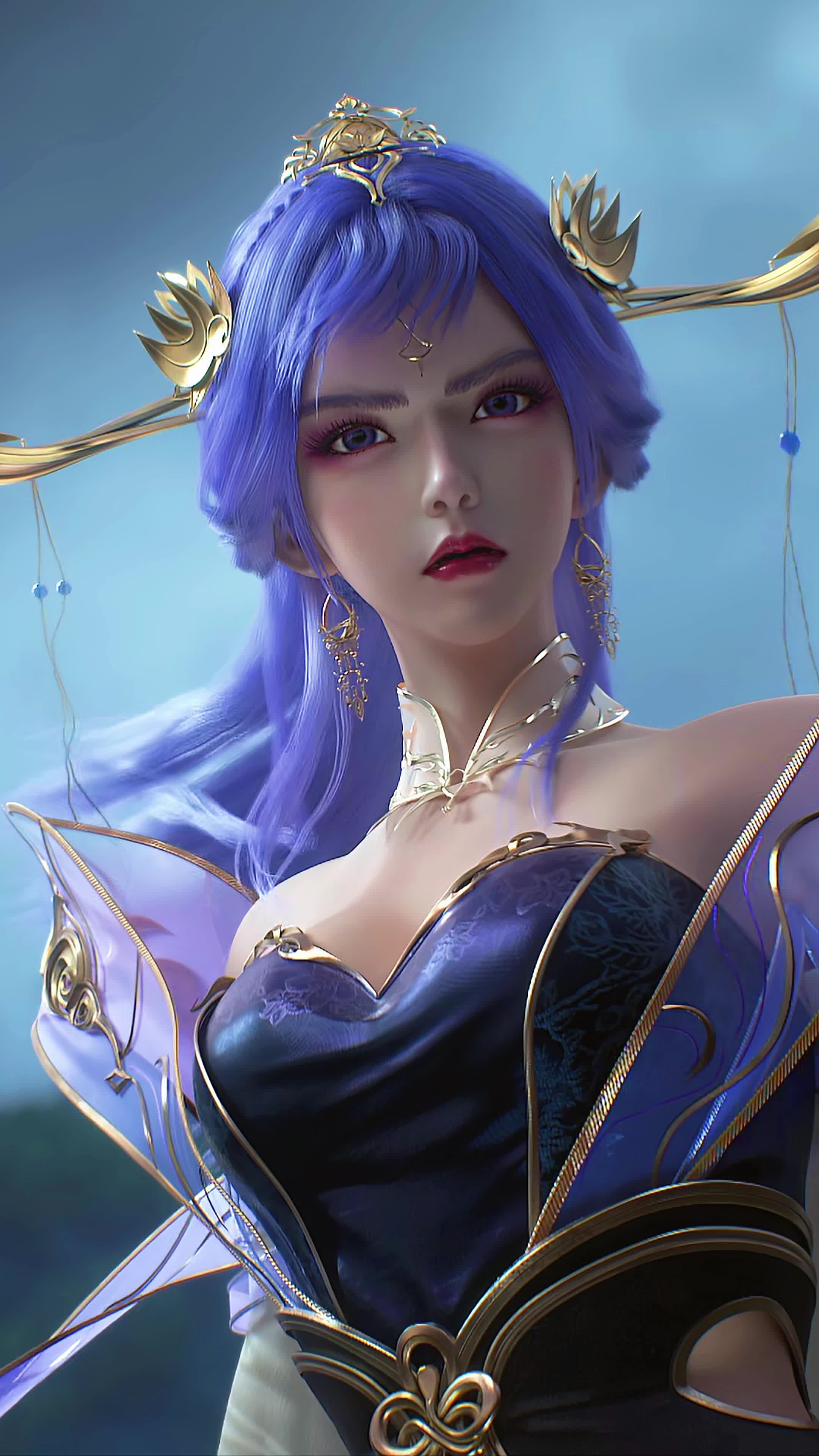 国漫反派女神天穹长老#国漫女神#天穹长老#冬日暴击