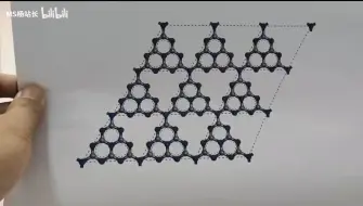 Download Video: MS  g-C3N4纯手工建模 二维材料层状结构 石墨相氮化碳3s-三嗪环   Materials Studio建模