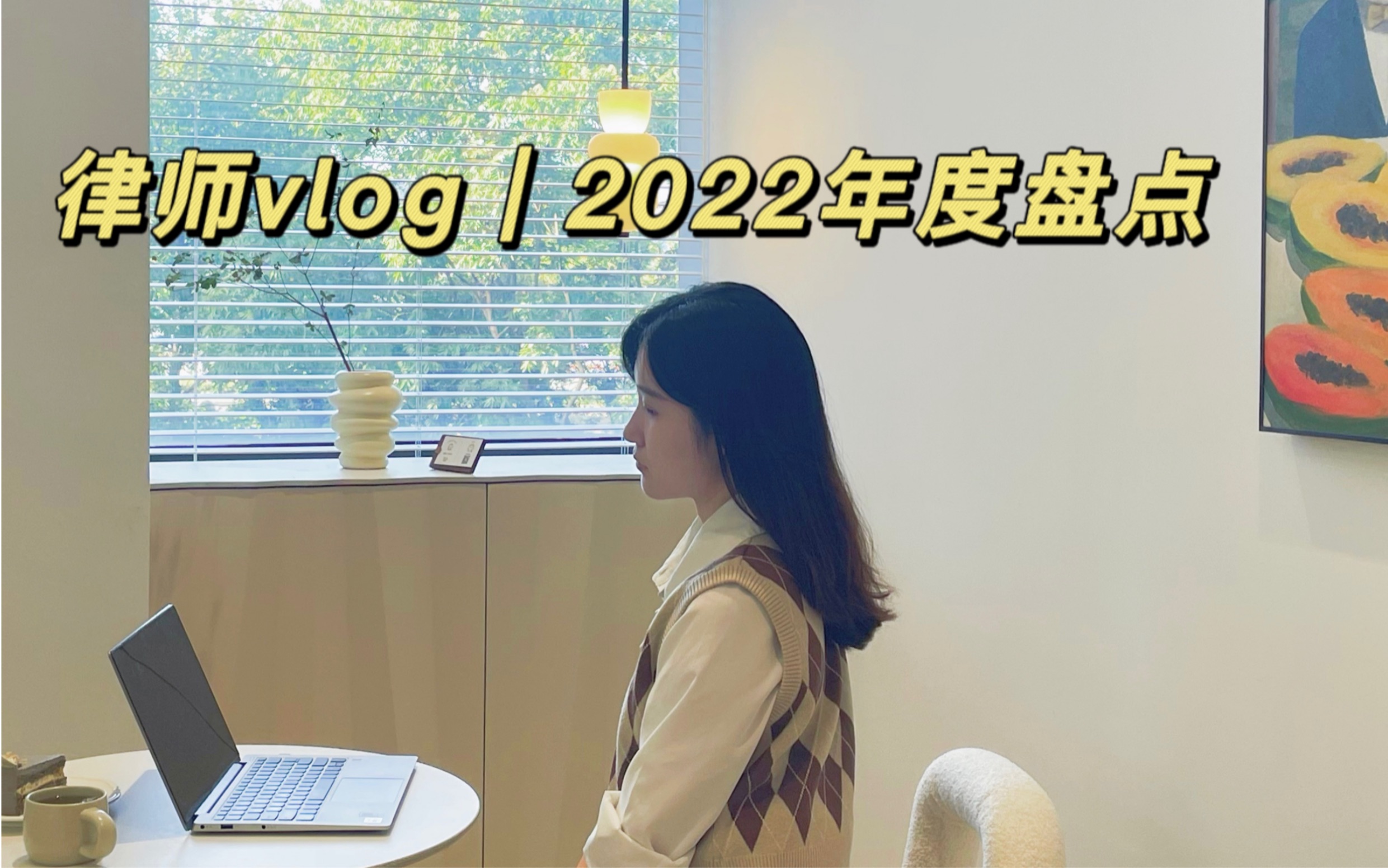 盘点2022 | 年轻律师独立办案的第一年 | vlog哔哩哔哩bilibili