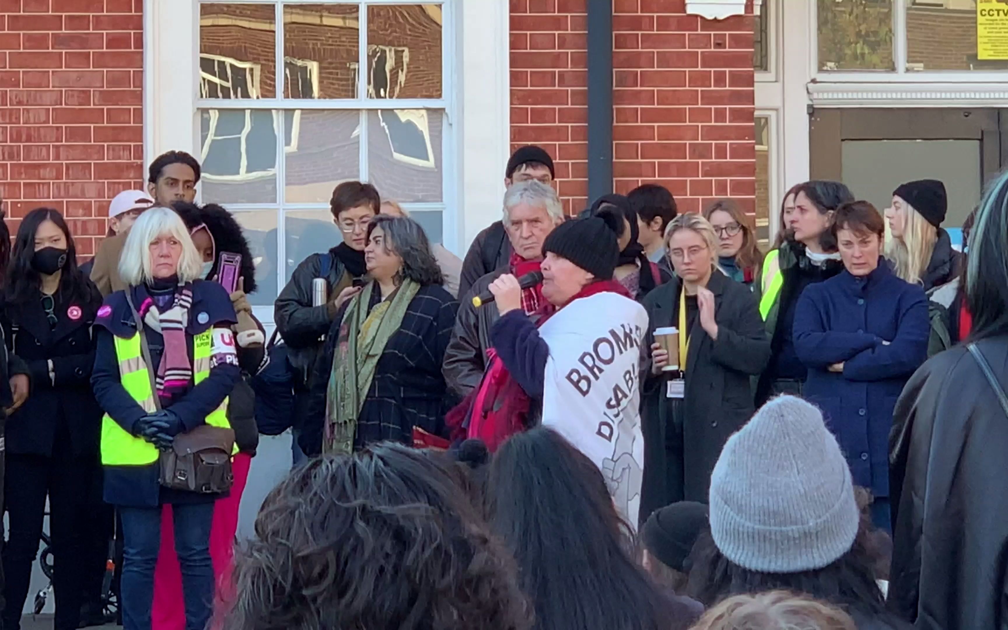 [图]1st day of Strike at Goldsmiths, University of London