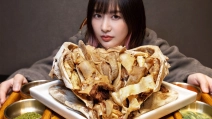 南方妹子体验蒙餐，居然直接上了个大羊头！