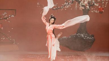 王亚彬再跳<em class="keyword">惊鸿舞</em>，黄诗扶神仙唱作！绝美水袖，极致享受！