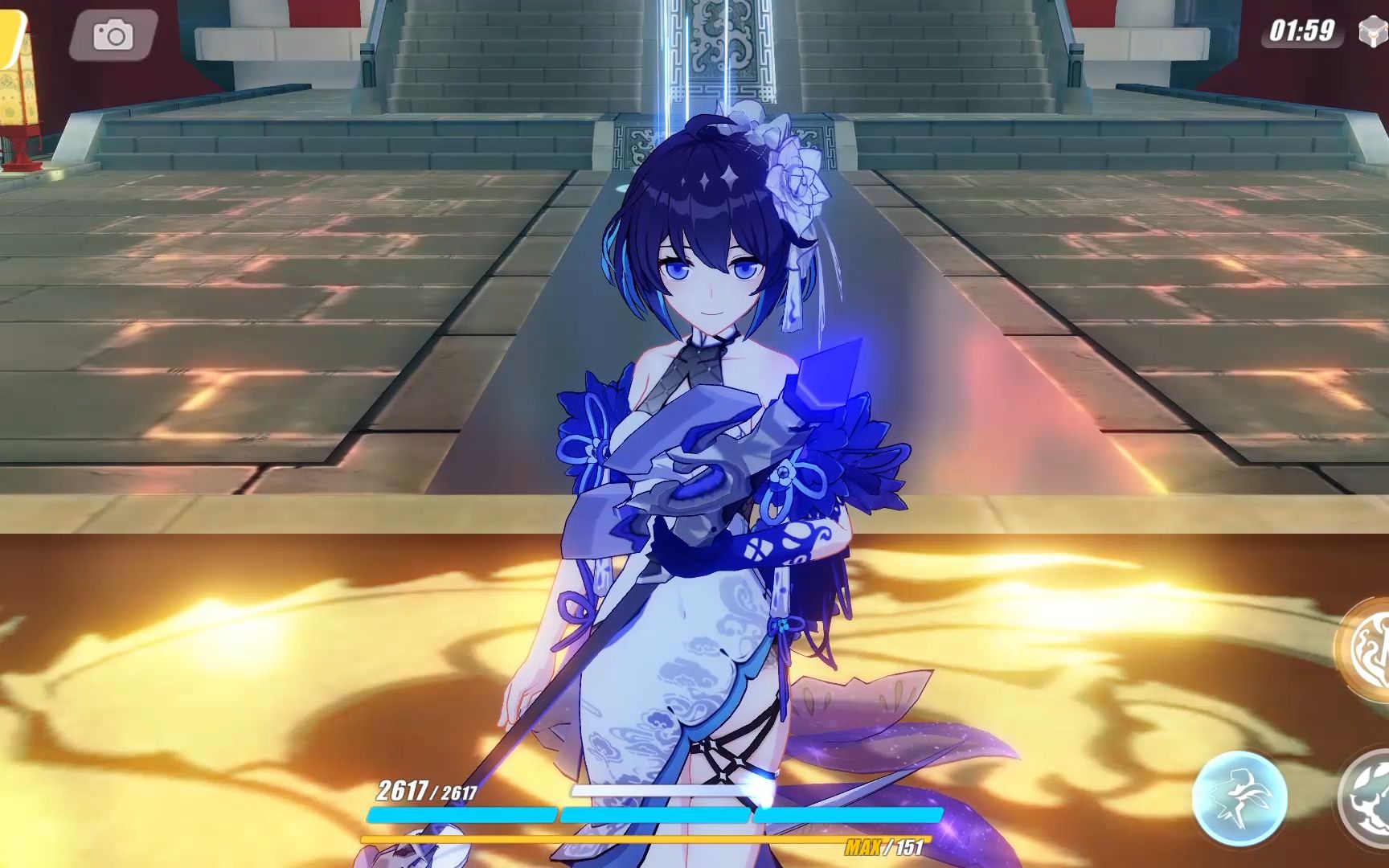 崩坏3皮肤欣赏希尔墨染镜华