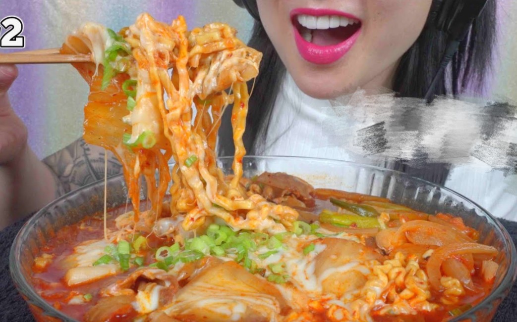 【sas】芝士三养火鸡面 吃播咀嚼音
