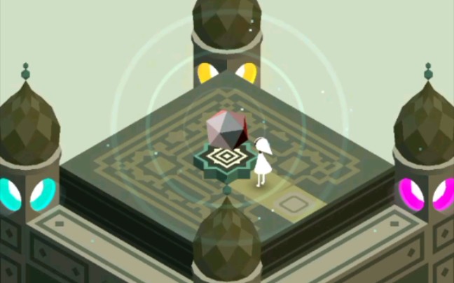 [享受静谧的游戏时光]《纪念碑谷》纪念碑谷第8关 惊喜满满的八音盒!