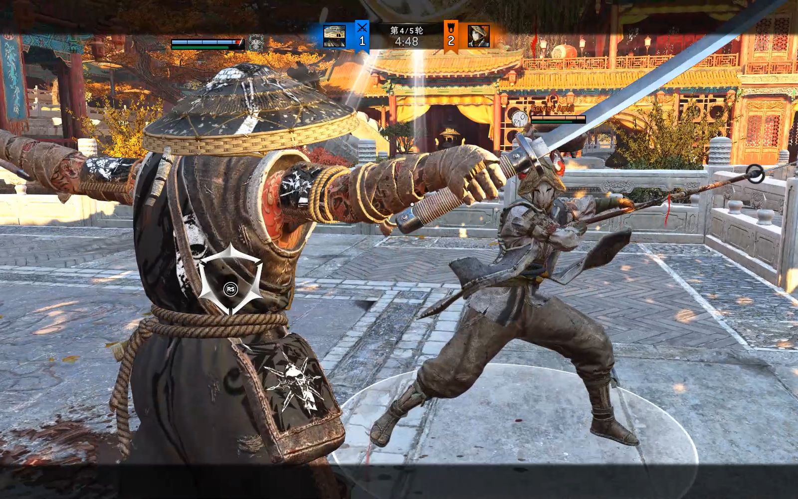 荣耀战魂荒武者vs野武士