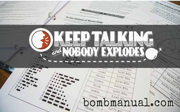 [图][Keep Talking and Nobody Explodes] 本手册让您成为拆弹专家 更新ing