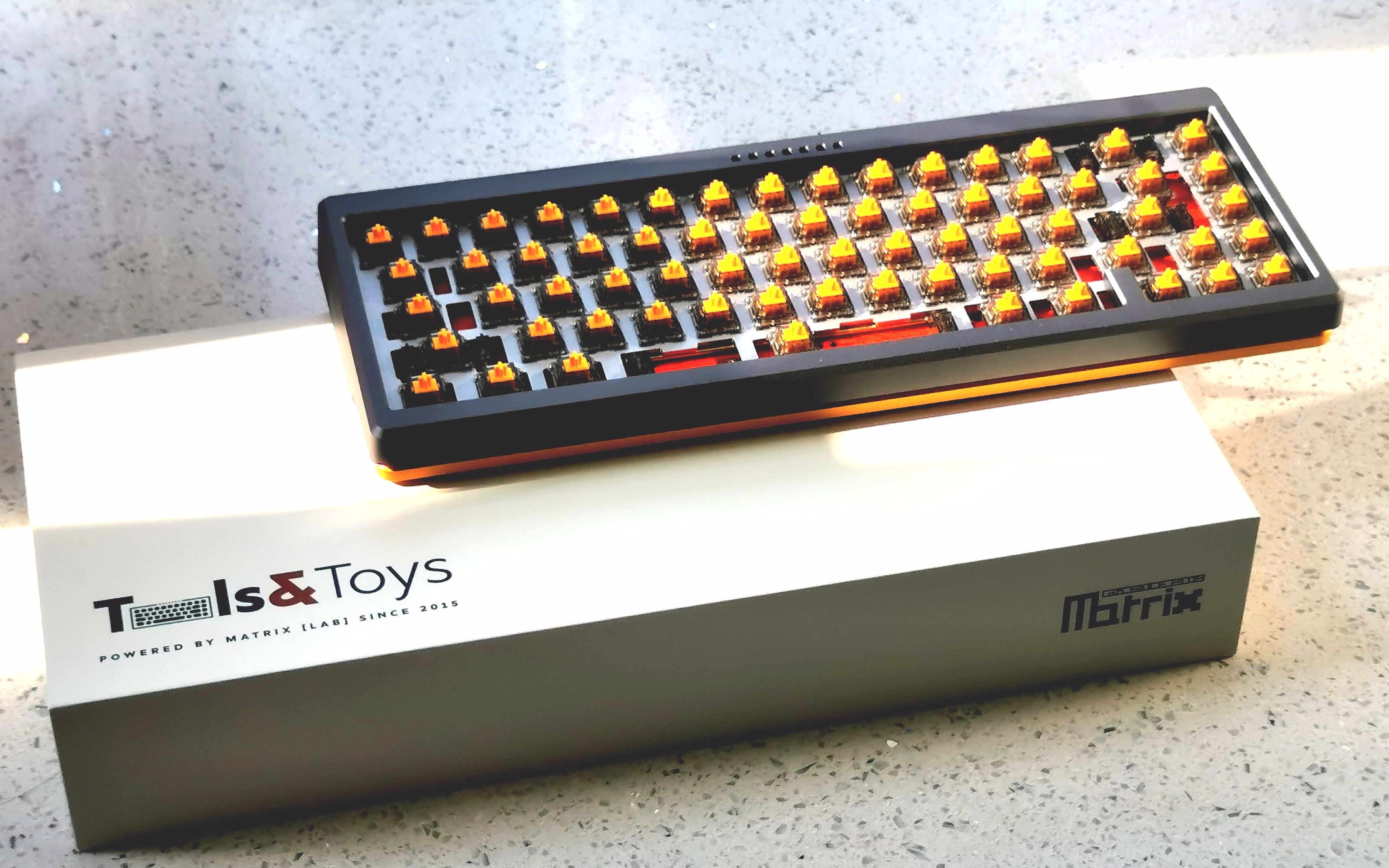 matrix noah齐天大圣客制化机械键盘组装 安安静静的享受时光 指尖