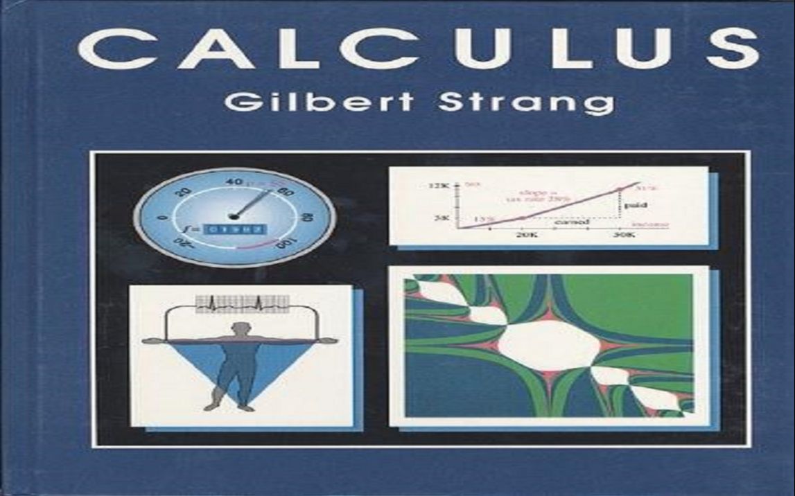 [图]微积分重点 麻省理工 Prof Gilbert Strang 【18讲全 中英文字幕版】国外经典教程